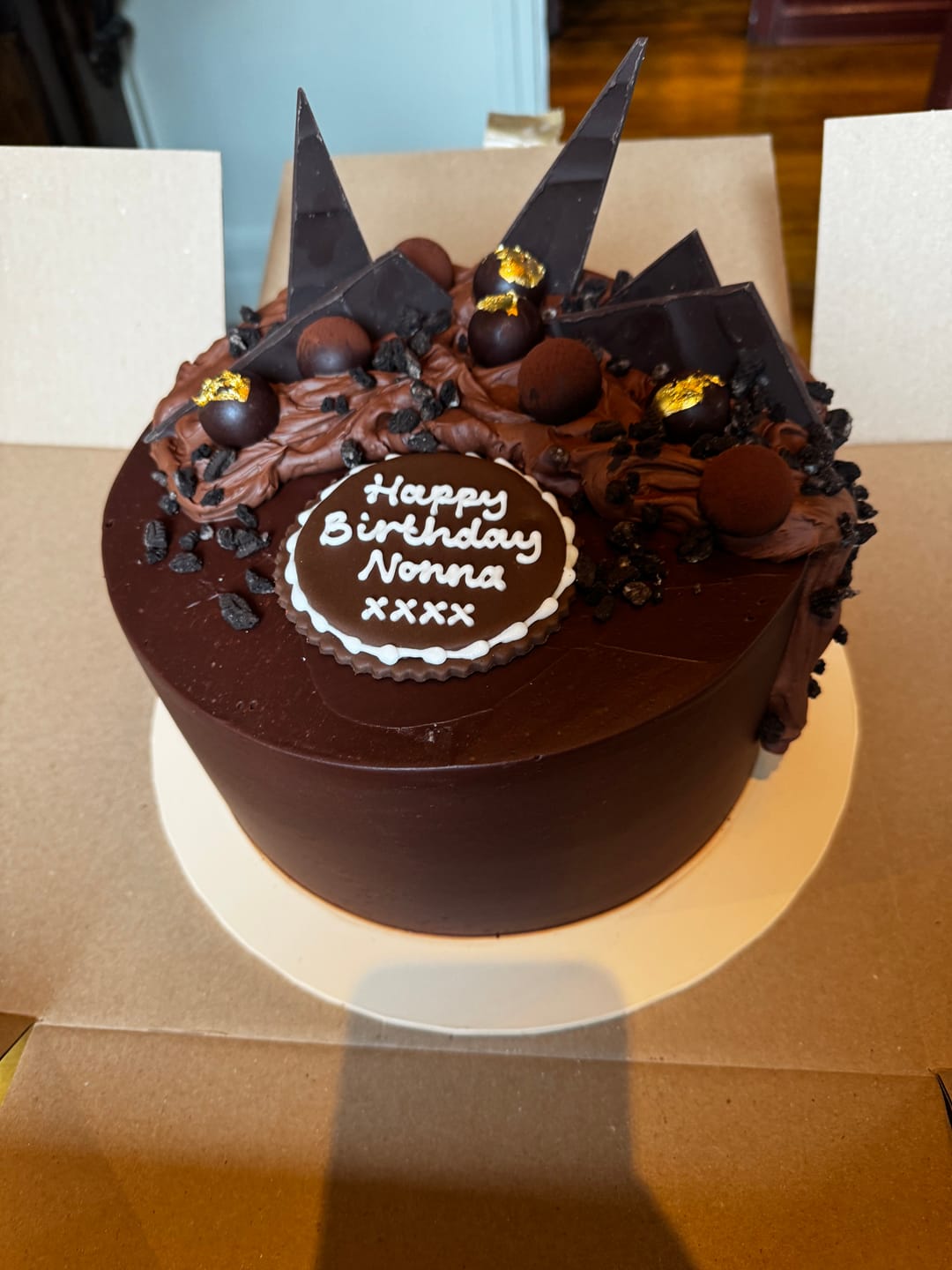 Customer photo review of Ultimate Chocolate Cake