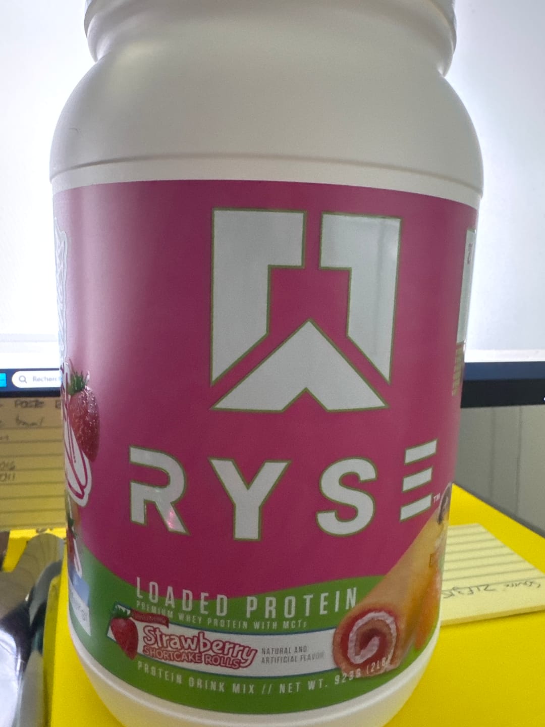 Customer photo review of Ryse - Loaded Protein - 2.3lb