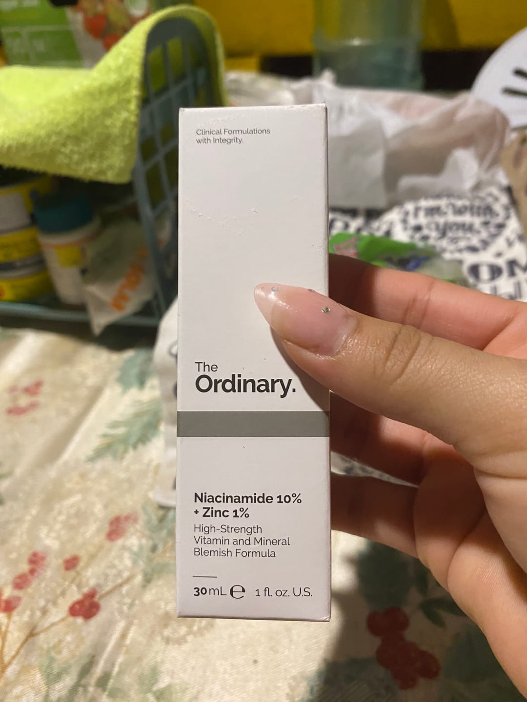 Customer photo review of Niacinamide 10% + Zinc 1% Oil Control Serum