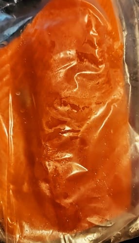 Customer photo review of Fresh Whole NZ Salmon Side / Fillet