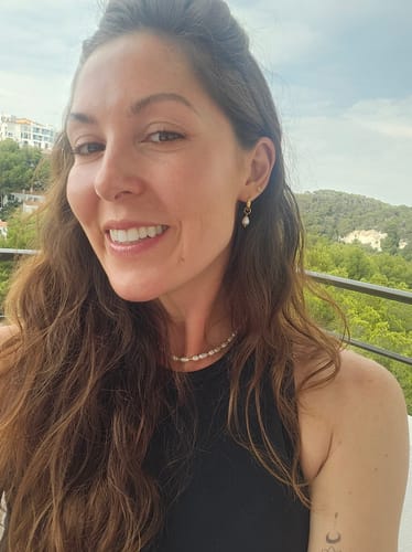 Customer photo review of The Amalfi Pearl Necklace