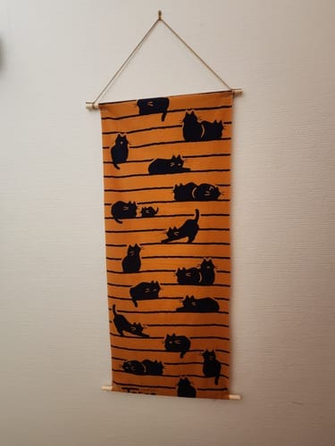 Customer photo review of Support Tenugui Bois