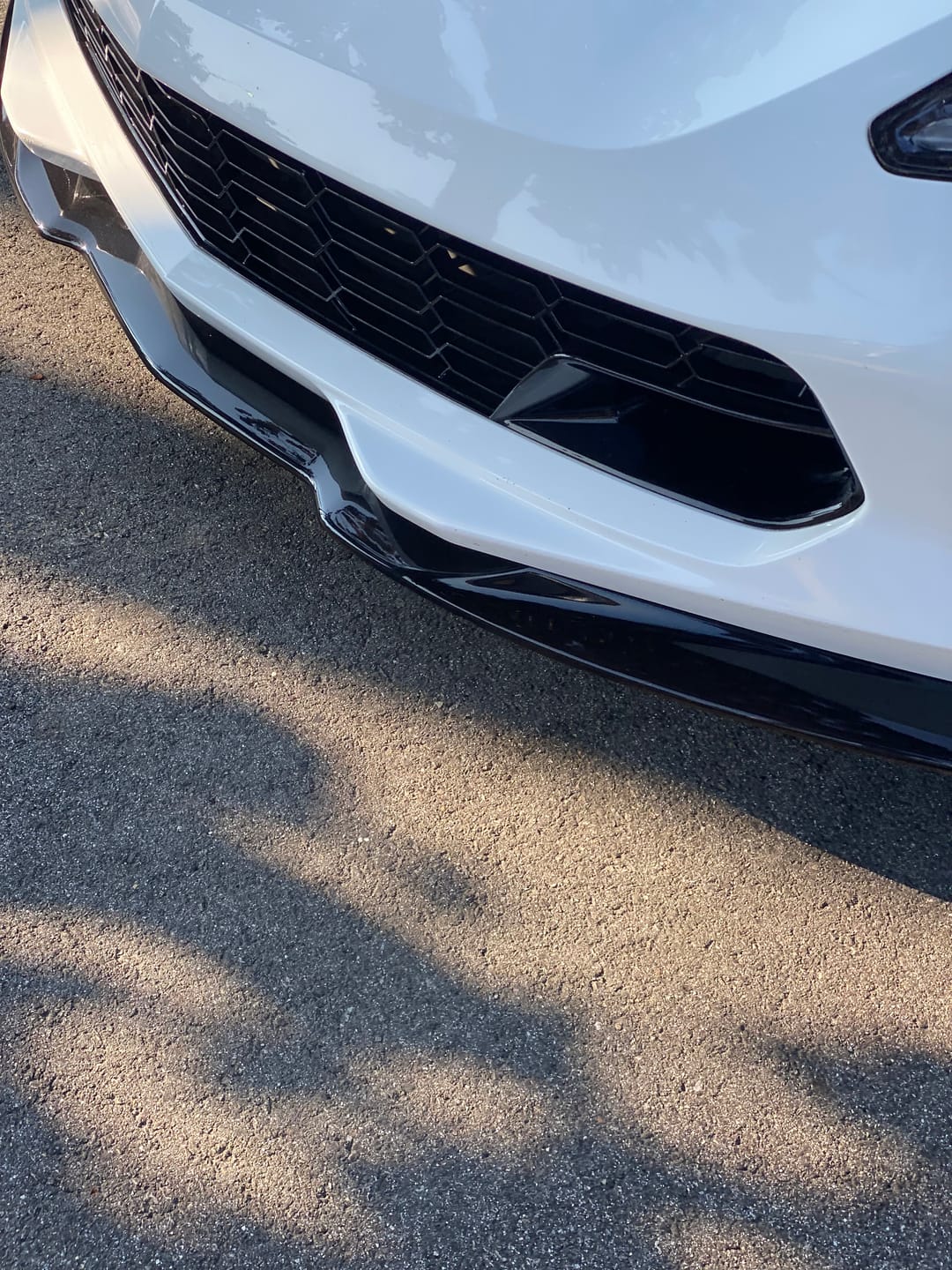 Customer photo review of Corvette C7 Stingray EOS Preformance Package Front Splitter