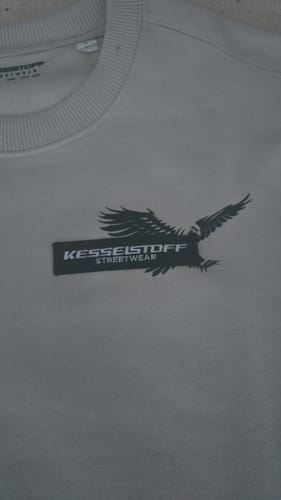 Customer photo review of Sweatshirt Eagle Print Bone