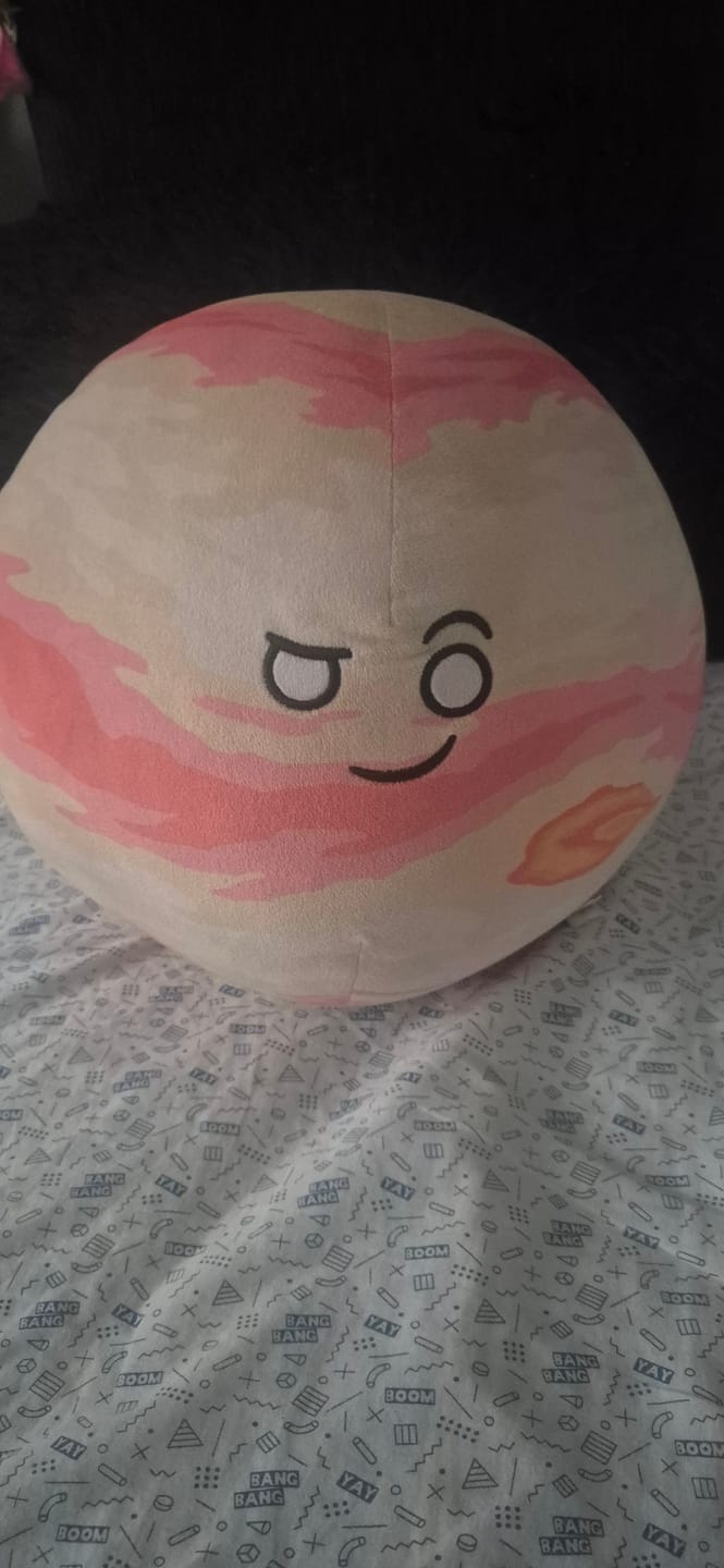 Customer photo review of The SolarBalls Jupiter Plush