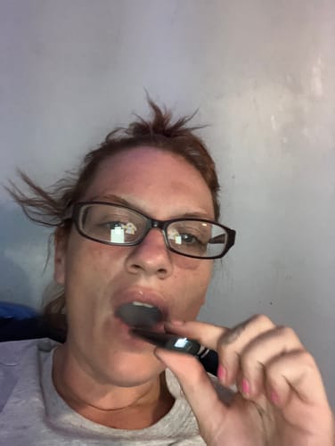 Customer photo review of 3pc Flavor Pack of 1 Gram THC-A Blend Full Spectrum Vape Pen
