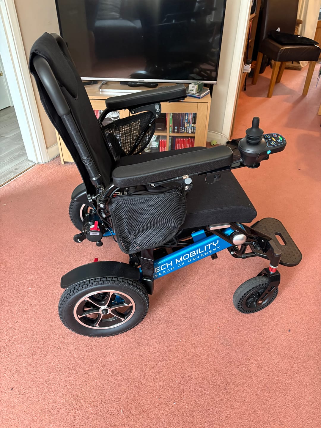 Customer photo review of Wide-Seat Automatic Folding Electric Wheelchair | Freedom Elite AF