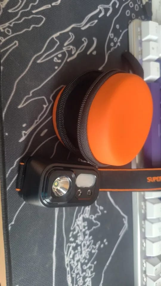 Customer photo review of Extrem Stirnlampe – Ultraleicht, Wiederaufladbar & Mit Bewegungssensor