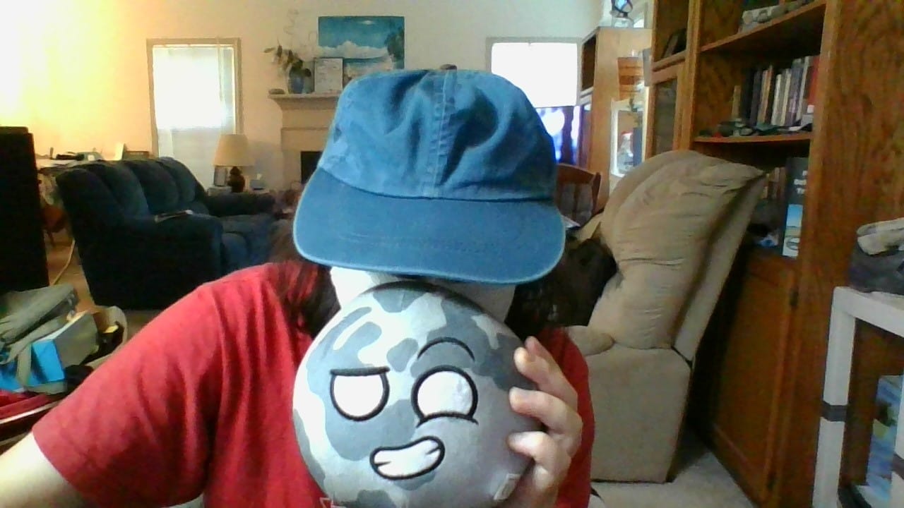 Customer photo review of The SolarBalls Moon Plush