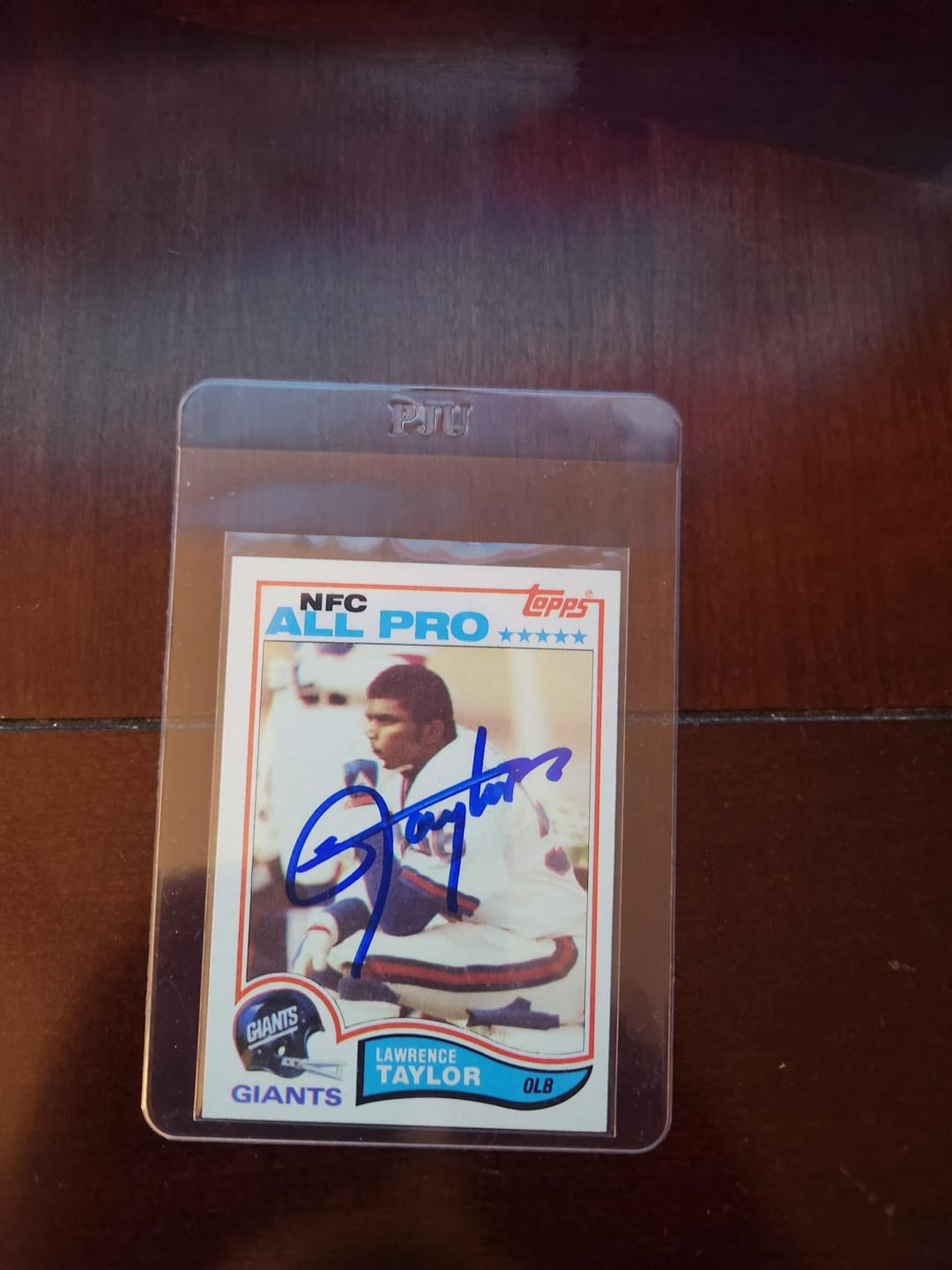 Customer photo review of Lawrence Taylor Autograph Signing