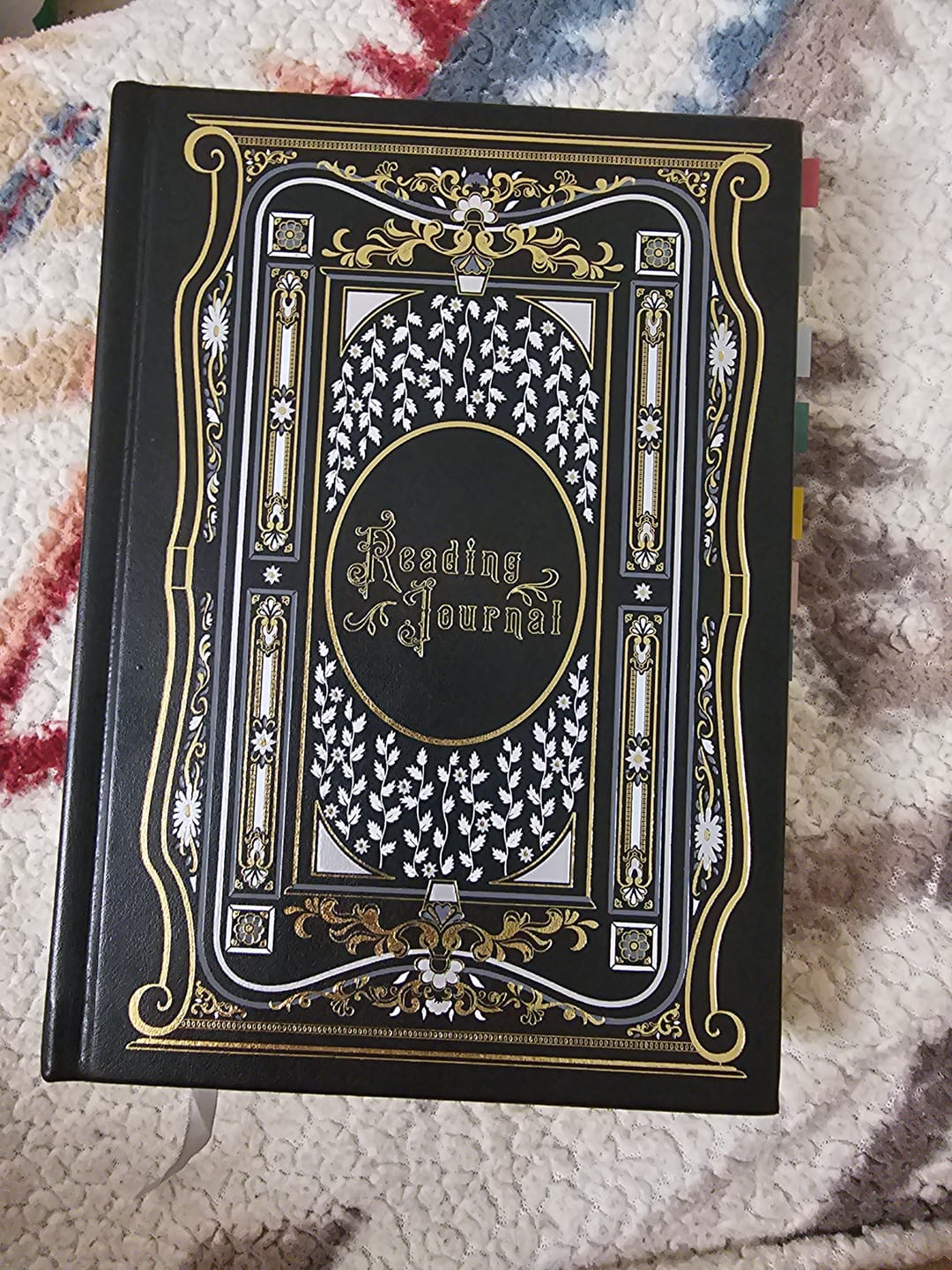 Customer photo review of Reading Journal - Black