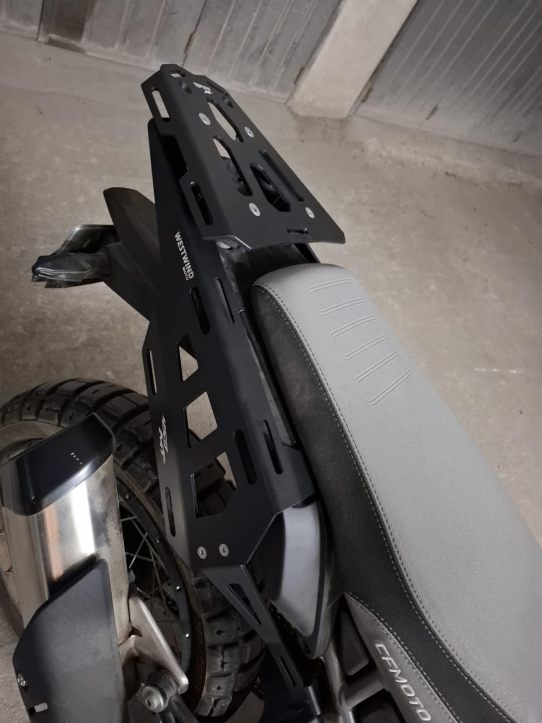 Customer photo review of CF450MT (Ibex 450) Luggage Rack