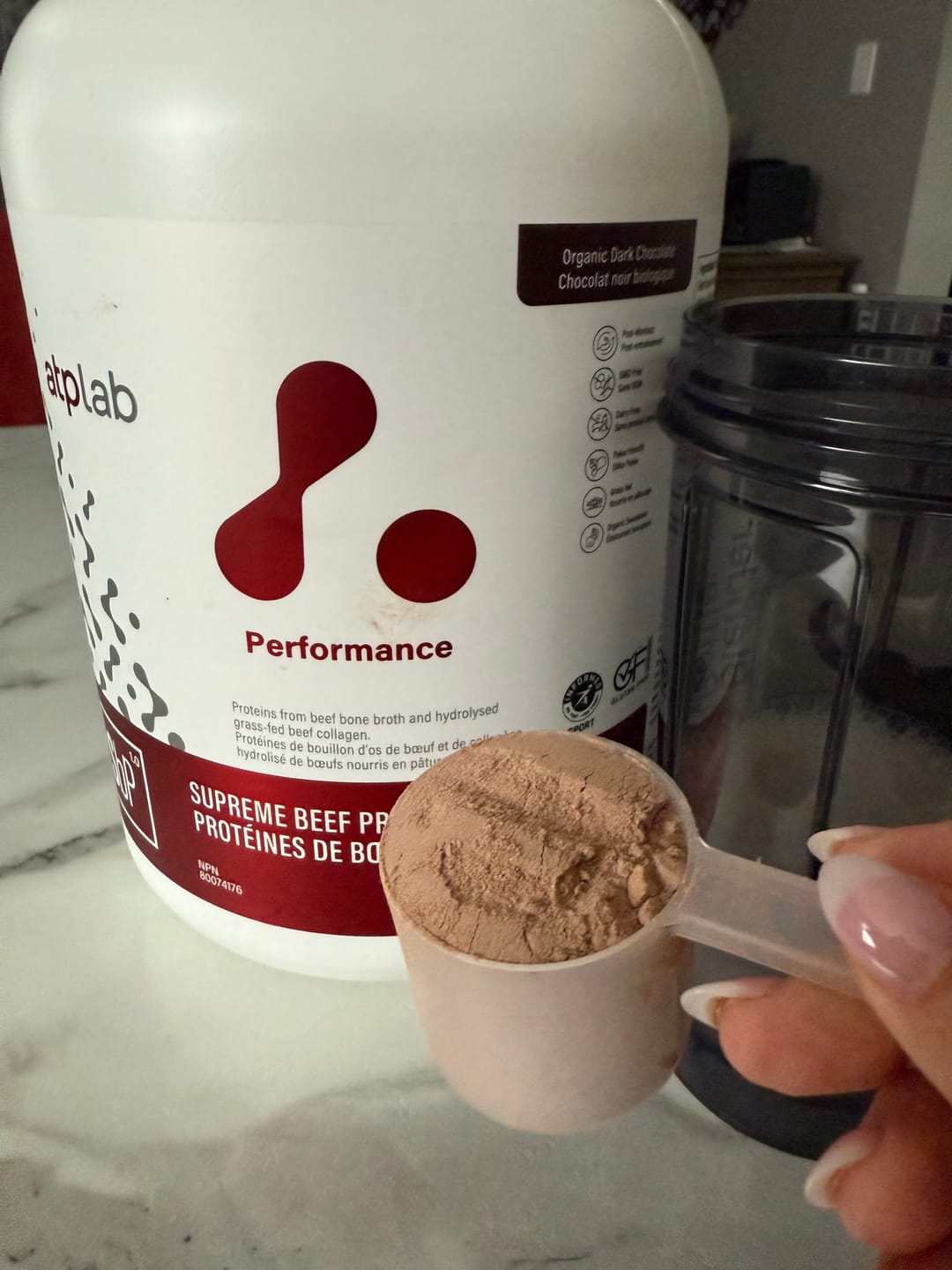 Customer photo review of ATP Lab - Supreme Beef Protein 850g-1.6kg