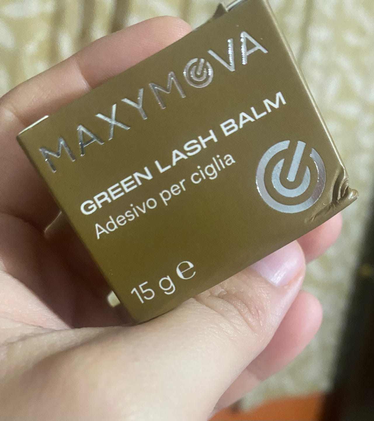 Customer photo review of Green Lash Balm Maxymova