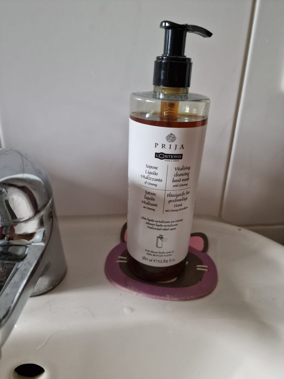 Customer photo review of Prija Flüssigseife mit Ginseng, 3er Set