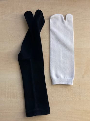 Customer photo review of Lot 3 Paires Chaussettes Japonaises Tabi