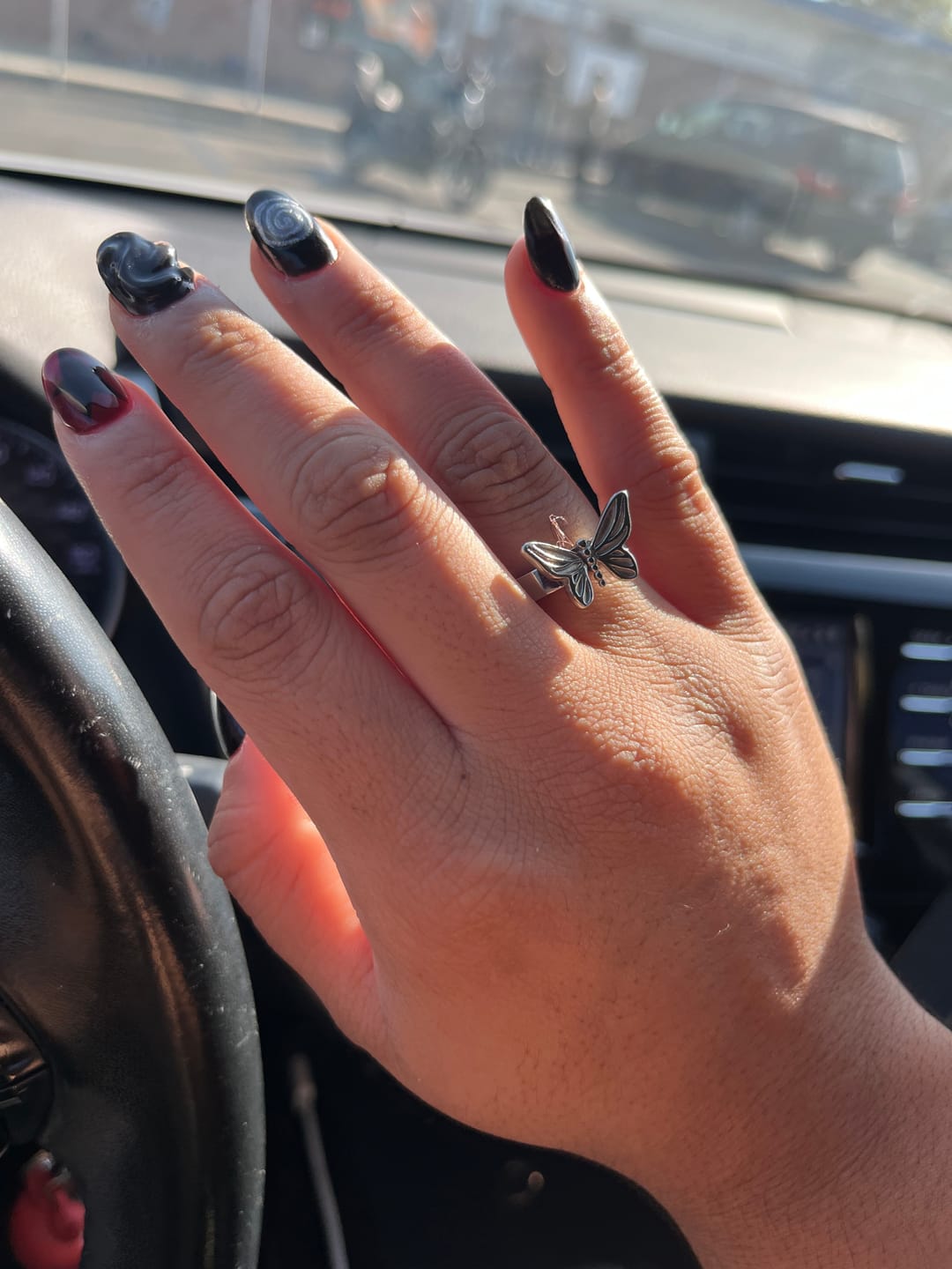 Customer photo review of BUTTERFLY RING