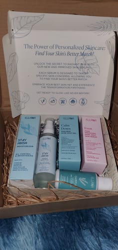 Customer photo review of Stay Fresh Moisturizer Controls Oil and Brightens
