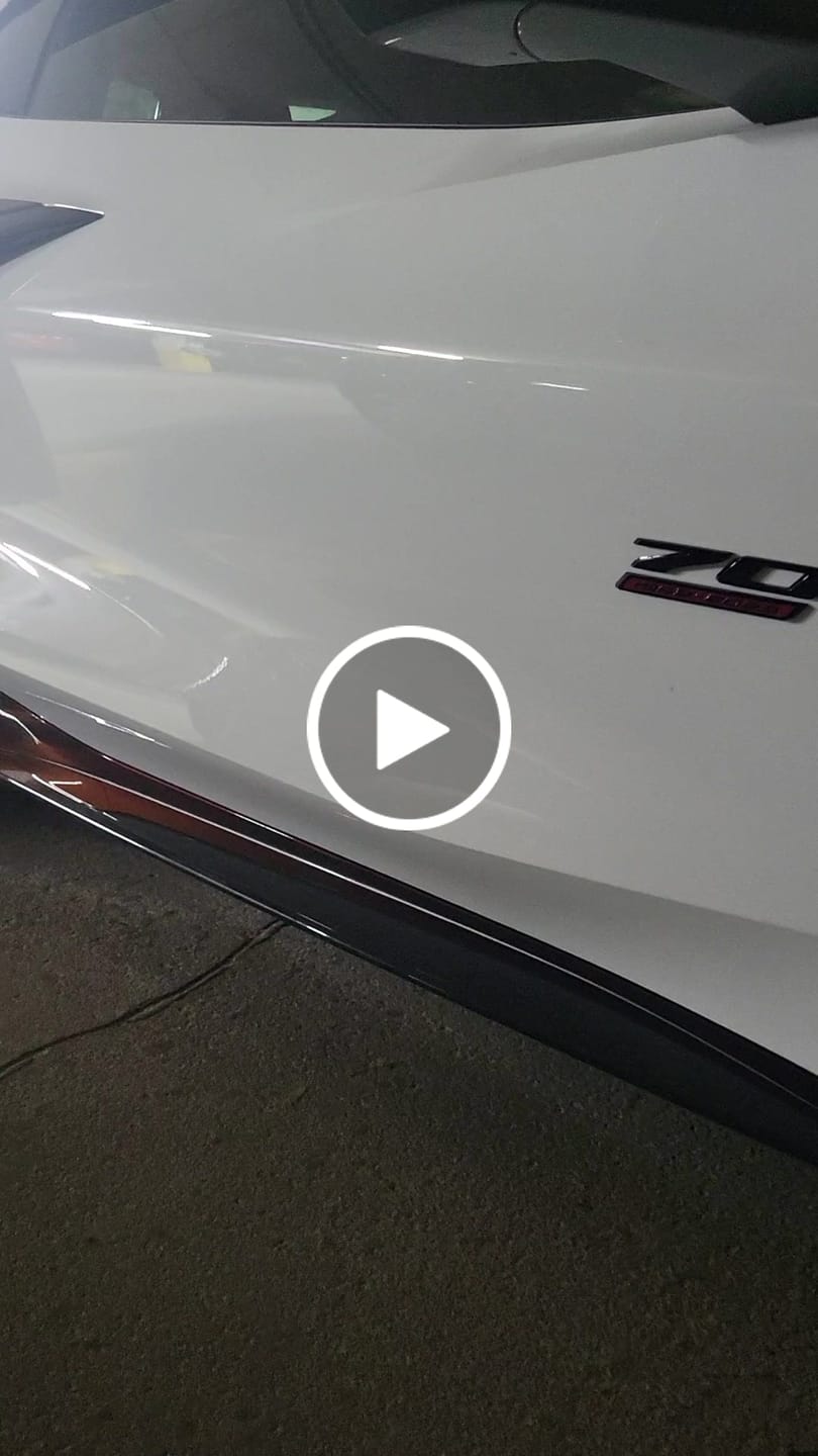 Customer video review of Rainbow Drift Black Red Vinyl Wrap