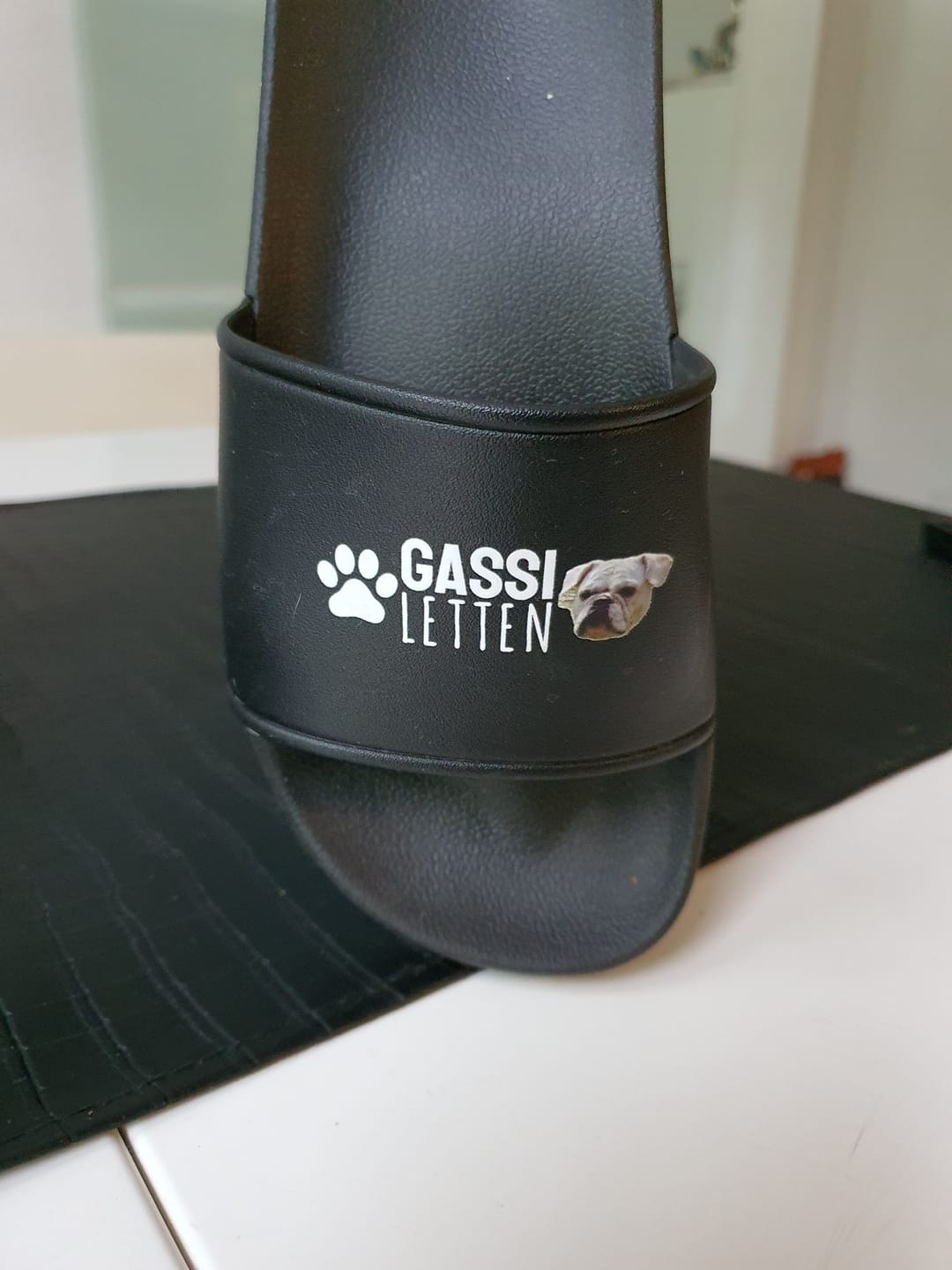 Customer photo review of Gassiletten - Individuelle Badelatschen