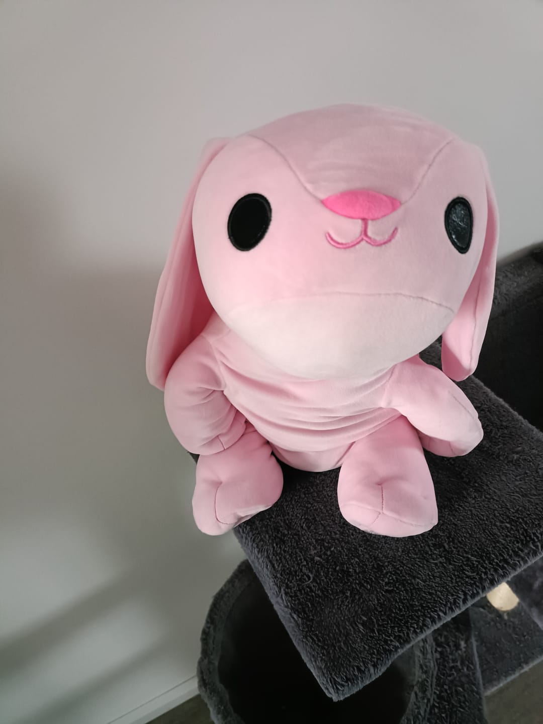 Customer photo review of Weighted HugaLump Animal Plush  Medium