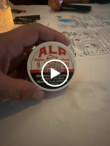 Customer video review of Sweet Nectar Nicotine Pouches