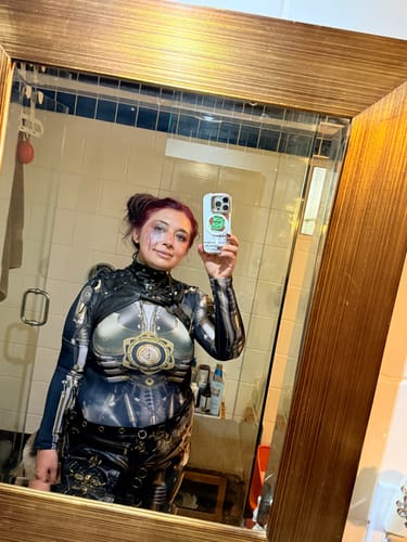 Customer photo review of Steam Funk Costume