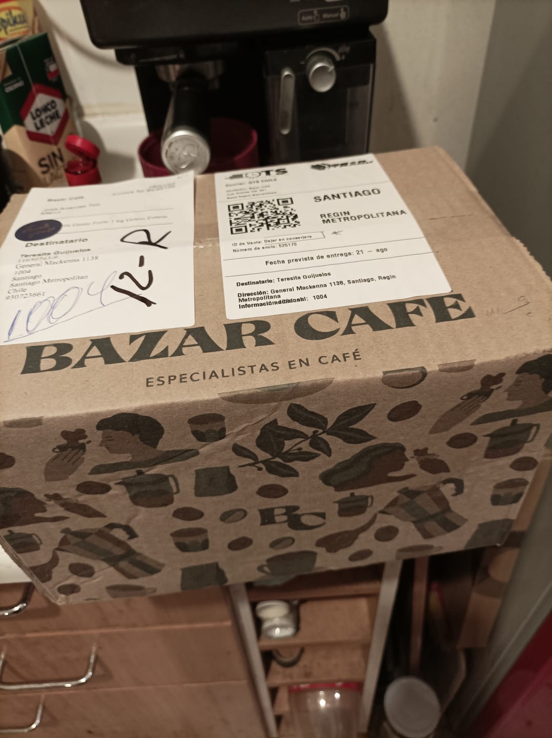 Customer photo review of Lavazza Gusto Forte 1 kg Grano Entero