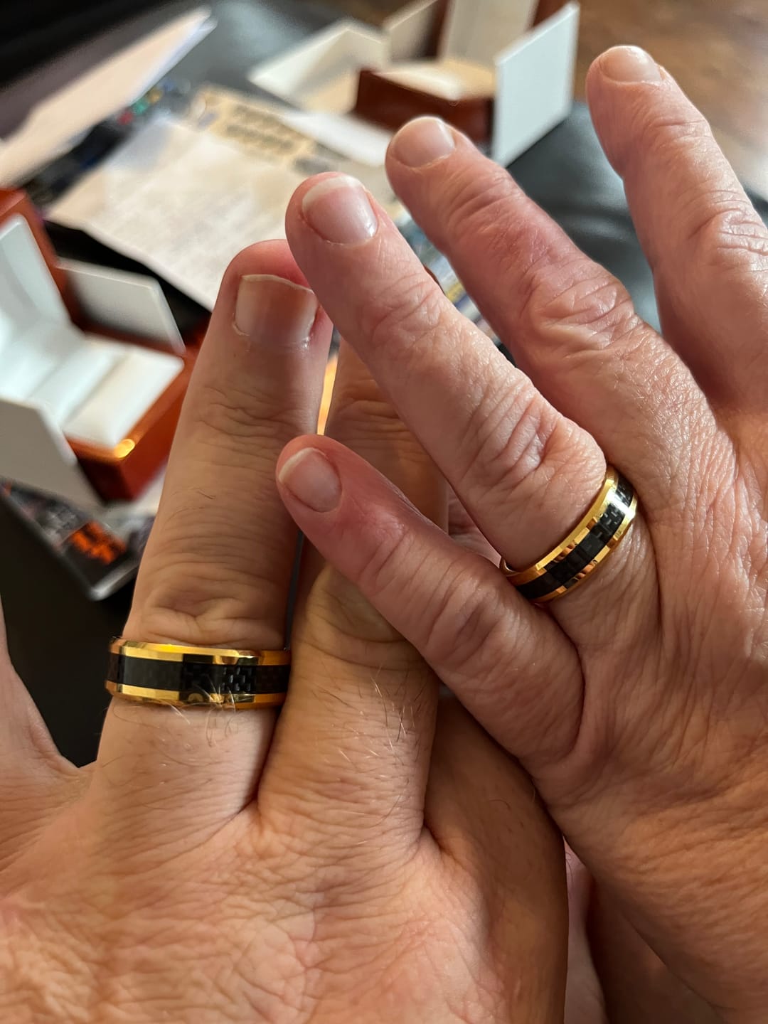 Customer photo review of The Third Dimension Wonder Ring Set