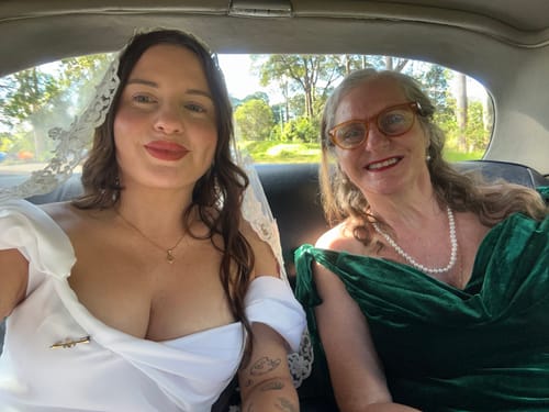 Customer photo review of My Amazing Lashes Mascara