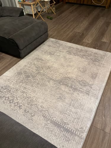 Customer photo review of The Mellow Mat v2® Designer Print | Silver Mist (Soft Touch Sensory Tatami Rug) PR01