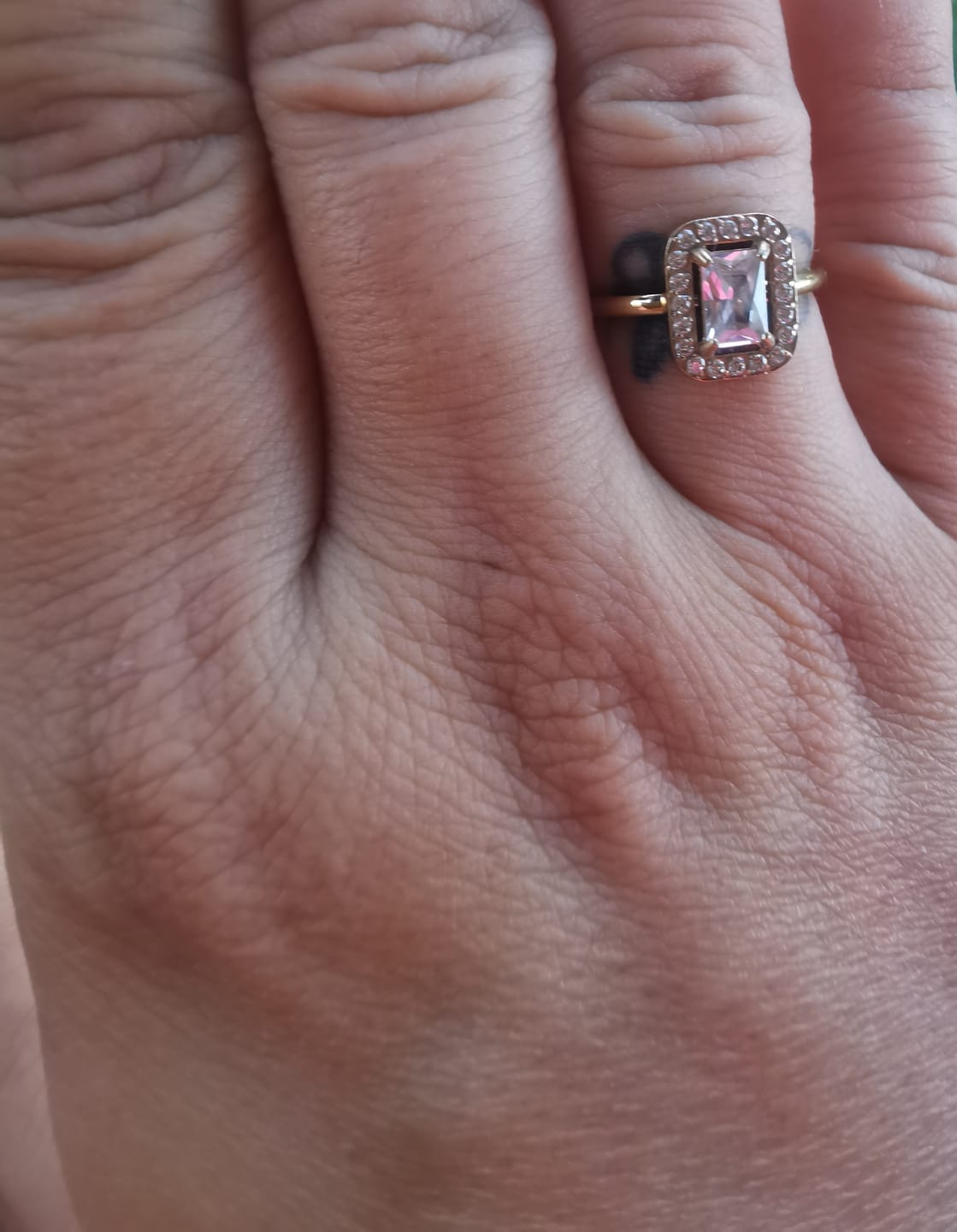 Customer photo review of Inel Elegance - Auriu