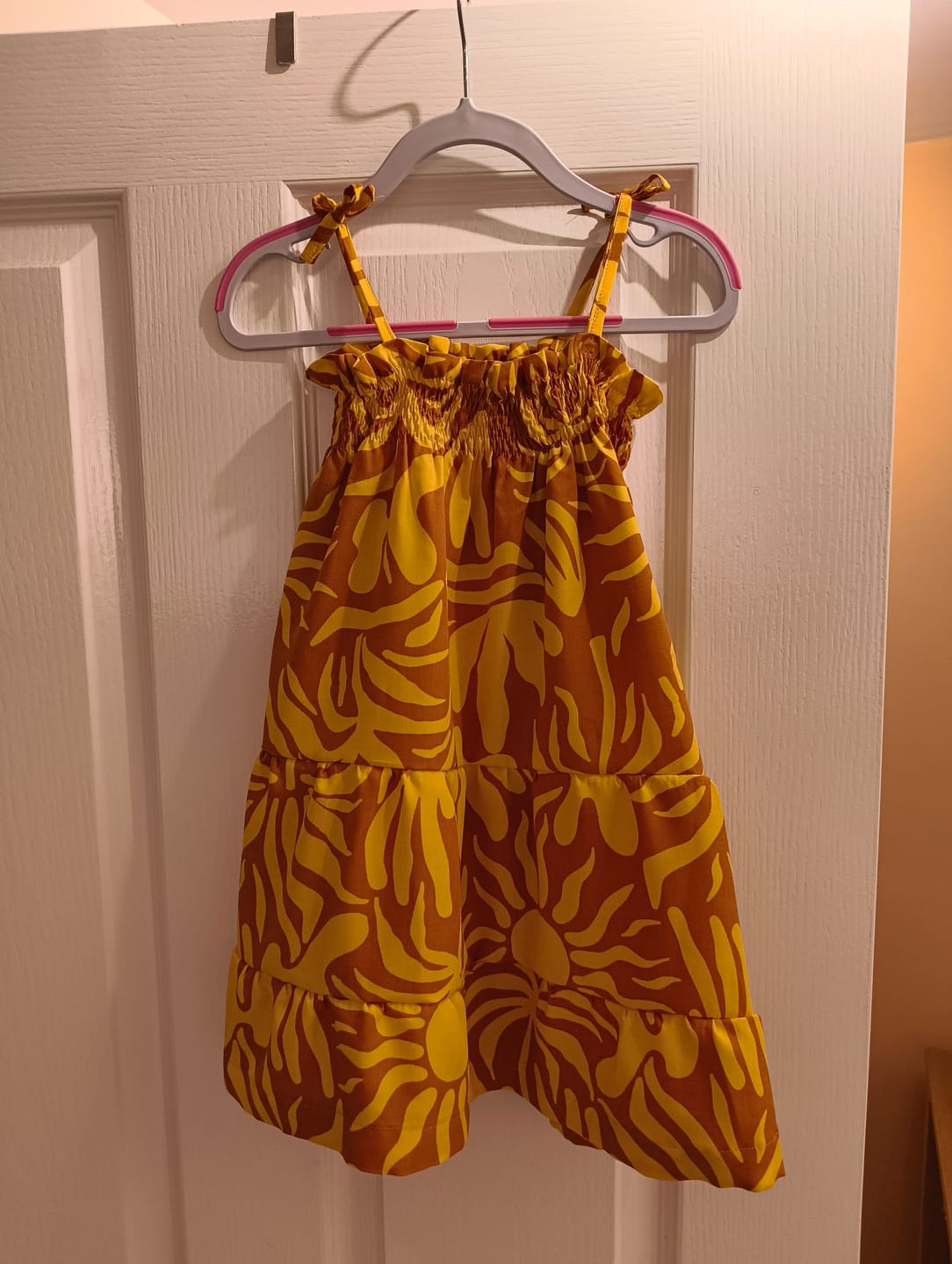 Customer photo review of Beach Bliss Viscose Poplin Fabric