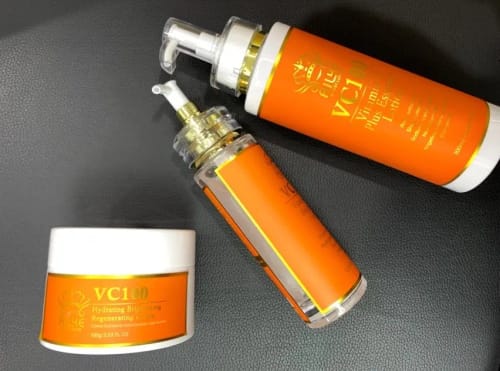 Customer photo review of Vitamin C Whitening Kit For Women