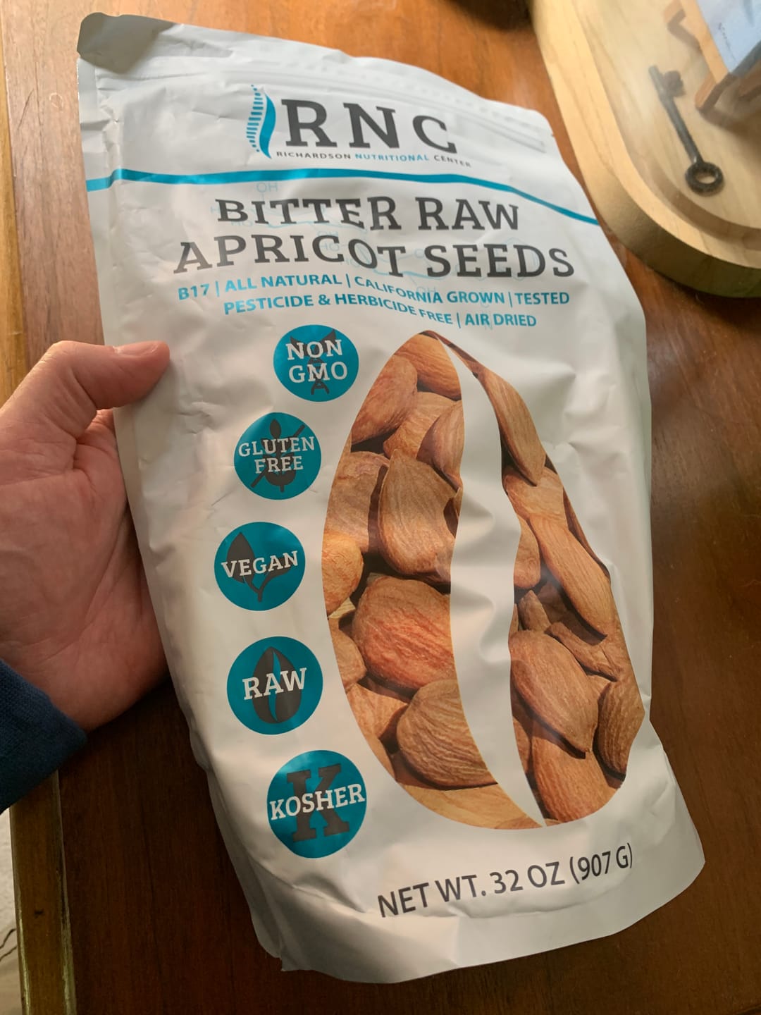 Customer photo review of Bitter Apricot Seeds