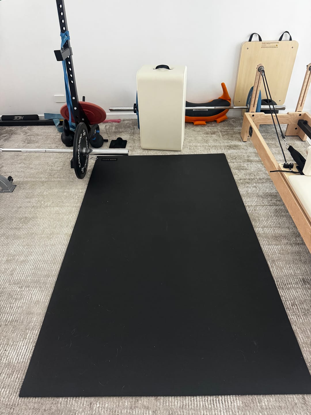 Customer photo review of Miramat® - 200cm x 120cm - Extra Large Exercise Mat - In Stock
