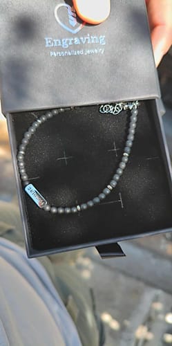 Customer photo review of Bracelet: Tribute [Black Matte]