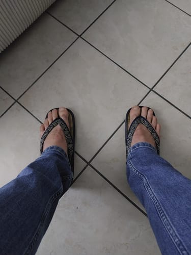 Customer photo review of Zori Japonaises Seigaiha