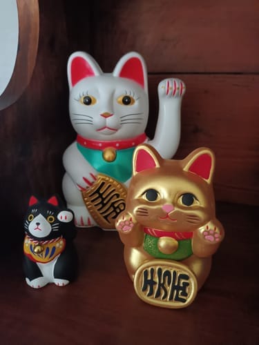 Customer photo review of Maneki Neko Kawaii Doré