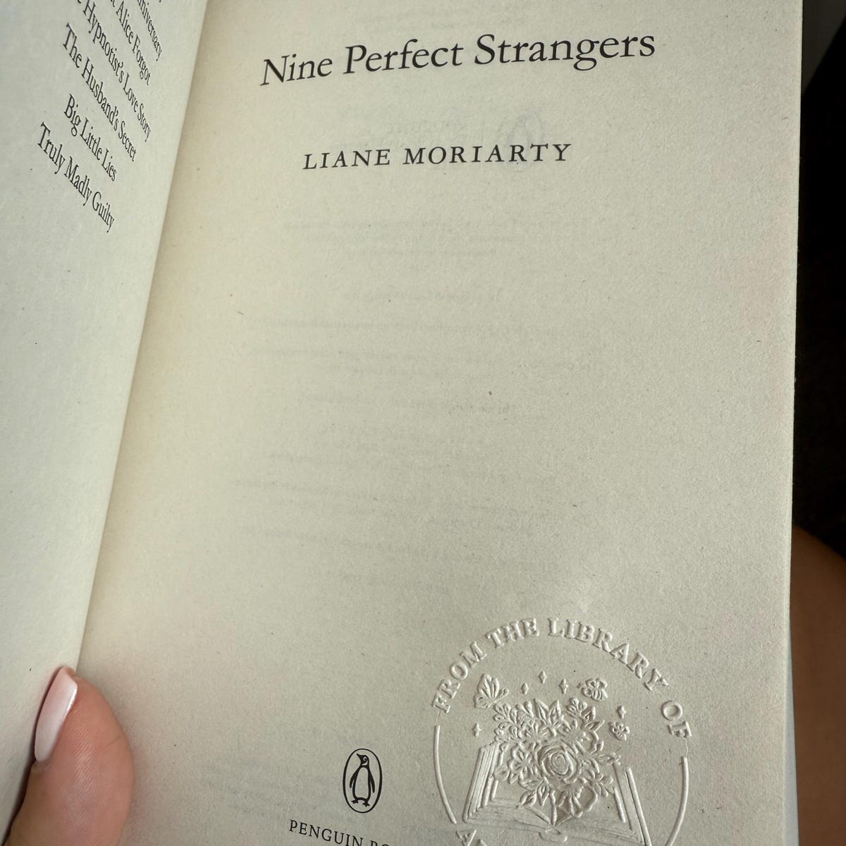 Customer photo review of ✨Personal Book Embosser