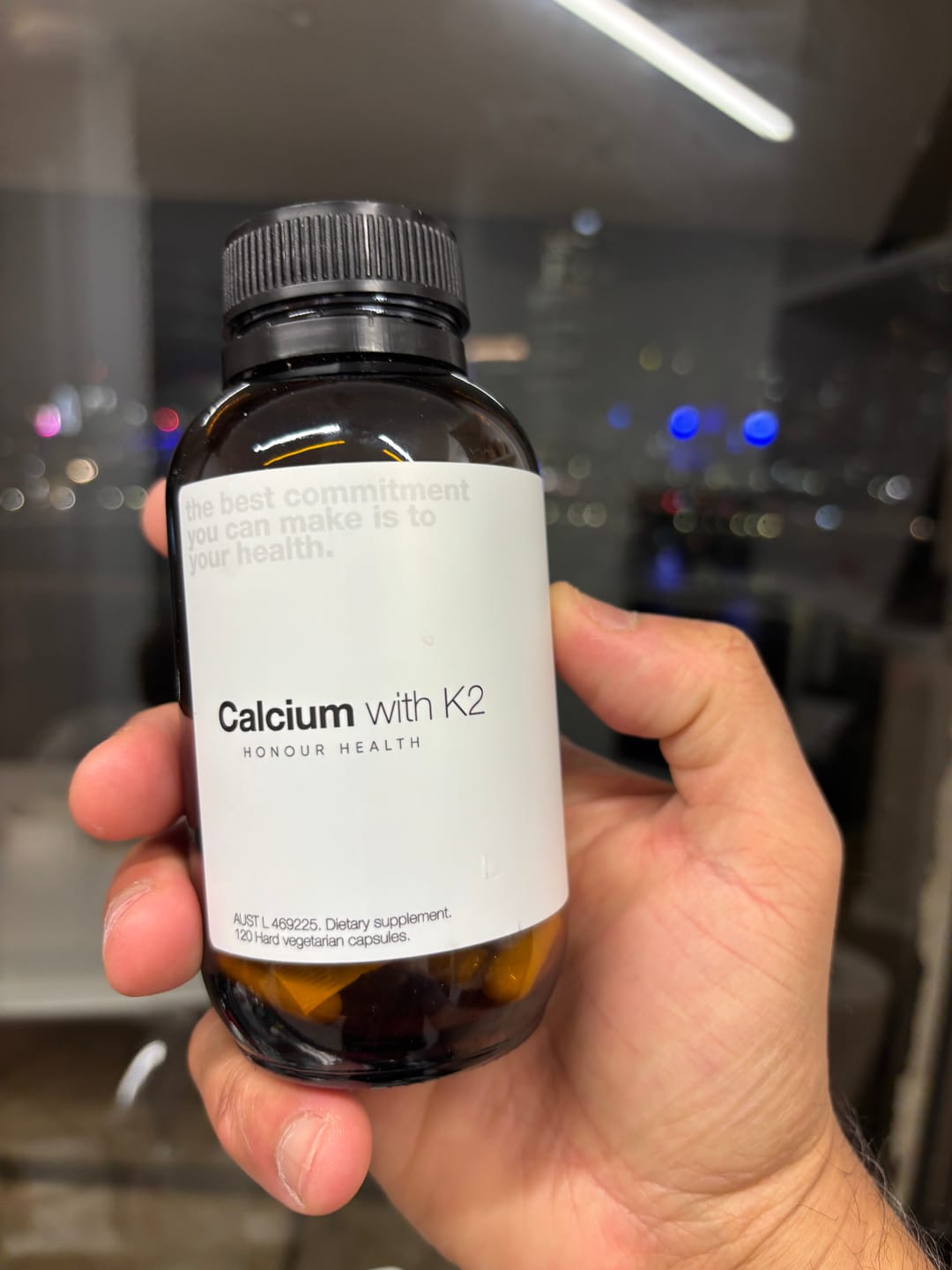 Customer photo review of Calcium with K2 - 120 Capsules