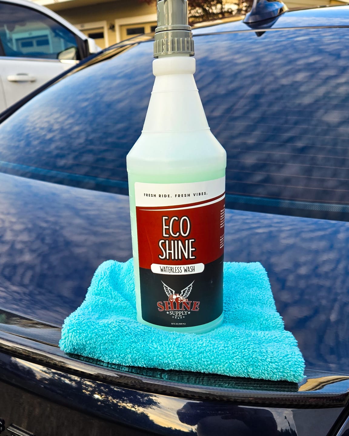 Customer photo review of Eco Shine Waterless/Rinseless Wash - Gallon