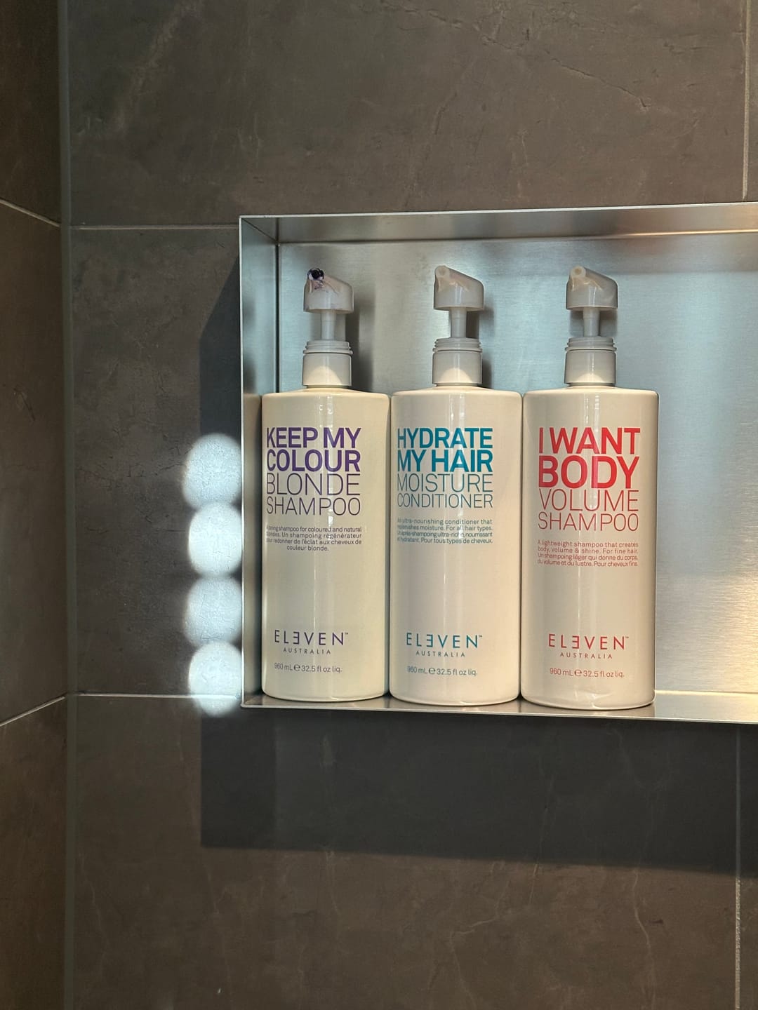 Customer photo review of I Want Body Volume Shampoo
