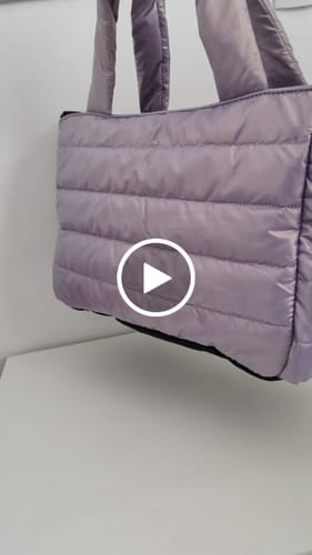 Customer video review of NYLON CANADENSE MATELADO HOLOGRAFICO LILAS