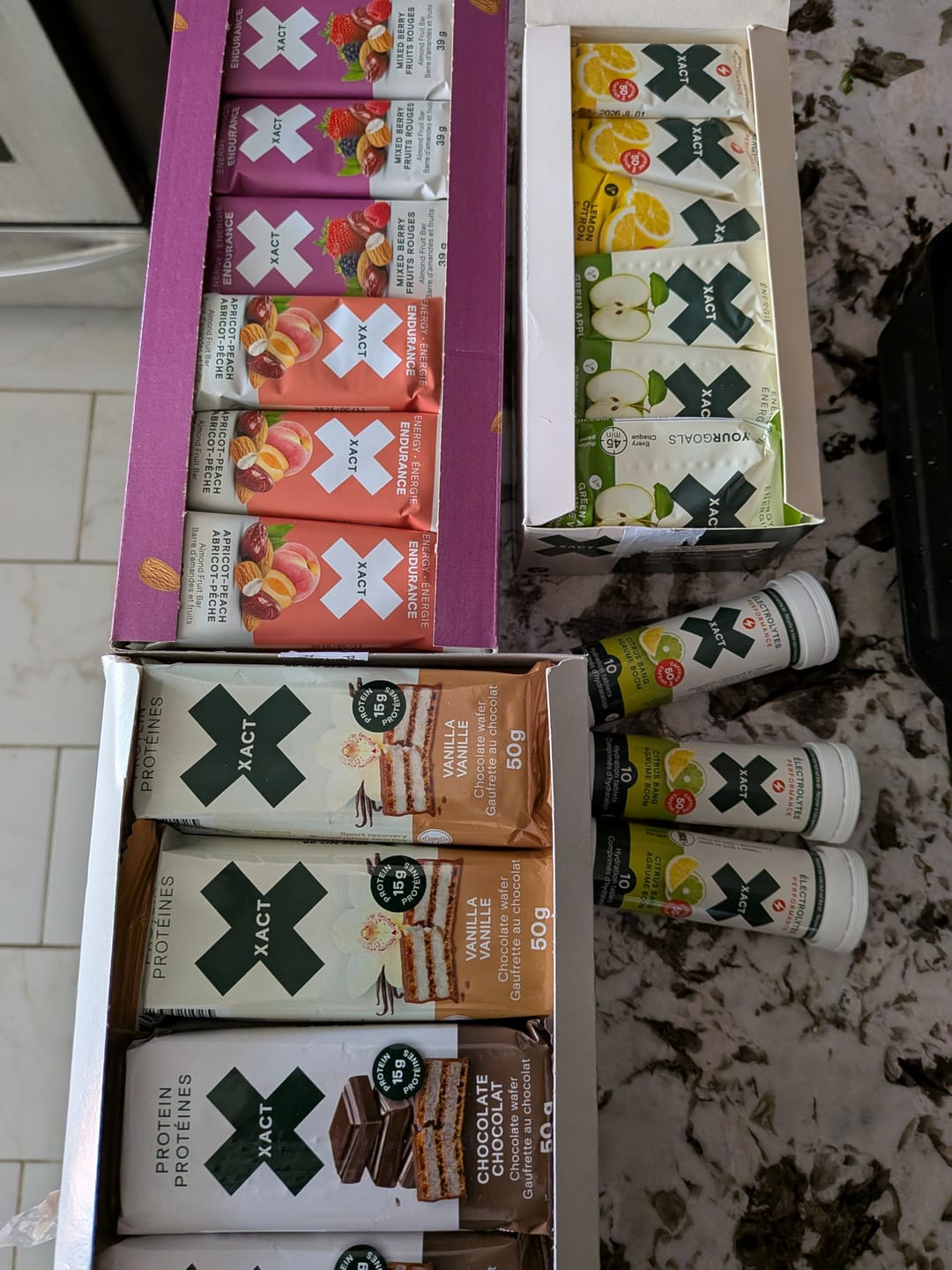 Customer photo review of XACT Endurance Bars