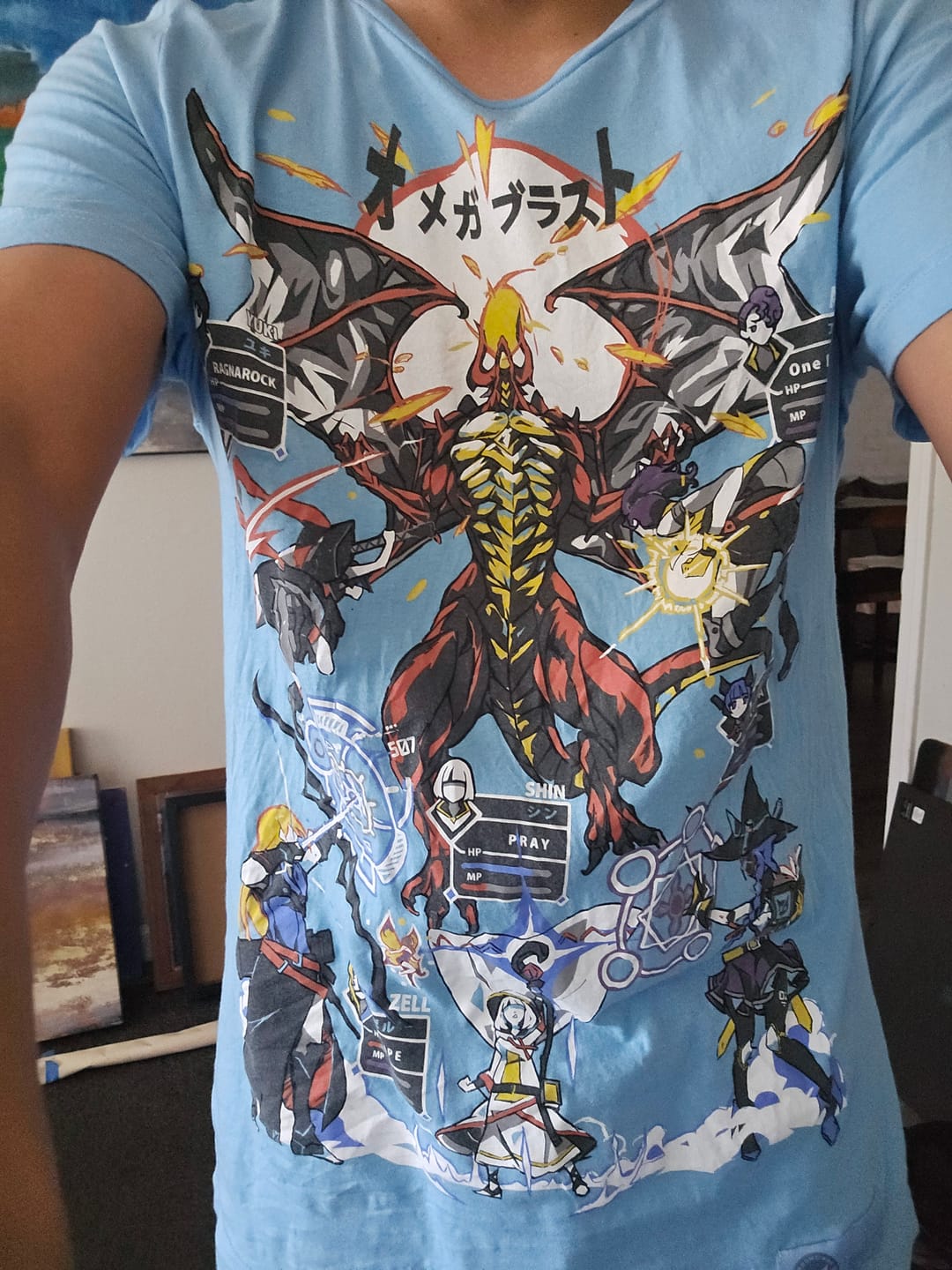 Customer photo review of Side Quest T-Shirt