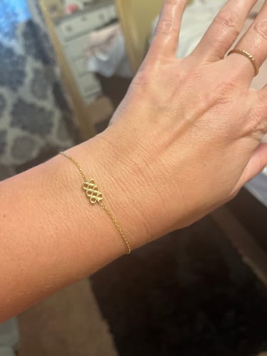 Customer photo review of 888 Angel Number Bracelet