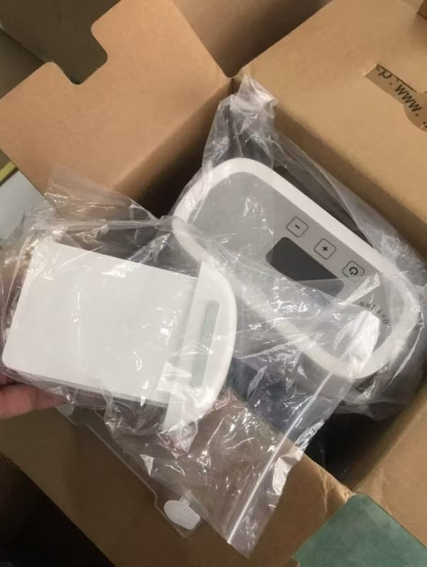Customer photo review of Portable 1-5L Adjustable Continuous Flow 3 Hours Battery Oxygen Concentrator - 1001S