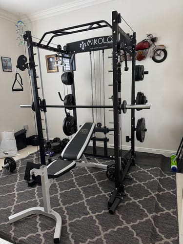 Customer photo review of M3 All-in-One Smith Machine Functional Trainer