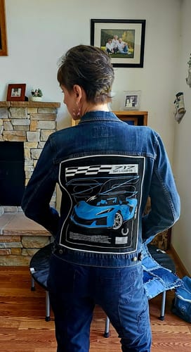 Customer photo review of Rapid Blue C8 Shirt